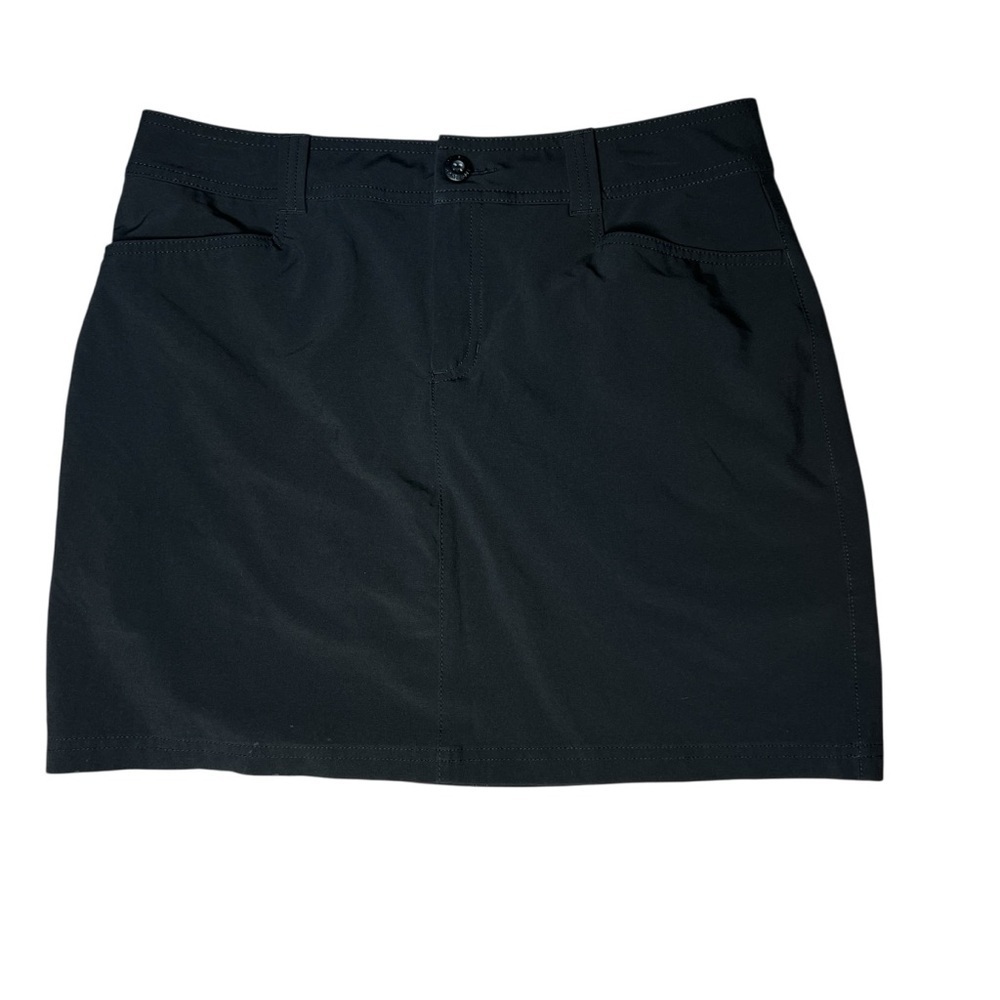 Eddie Bauer Skort Black Lightweight Outdoors Skirt Casual Women’s Size 6